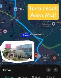 Taman Teratai House | Skudai - The 9 Homestay near UTM, Kangkar Pulai, Paradigm Mall