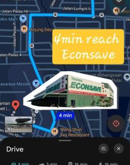 Taman Teratai House | Skudai - The 9 Homestay near UTM, Kangkar Pulai, Paradigm Mall