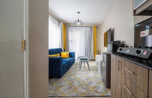 Riruta Apartment | Skywalk Katerina, Exquisite 1 BR Loft With Pool