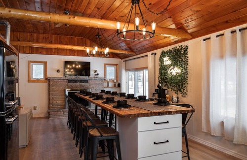 South Branch Cabin | Sleeps 14! Hot Tub, GAME ROOM, ORV Trails & EASY lake access!