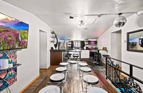 Sunnyside House | Sleeps 30! Denver Rally House w/Game Rooms, Hot Tub, Private Chef & 420 Shuttle