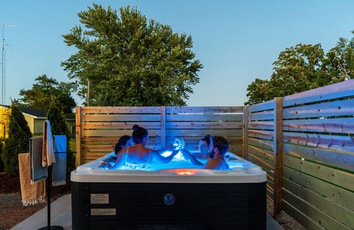 Baraboo House | Slope&Stable-Pickleball, Hot tub, Sauna, Arcade