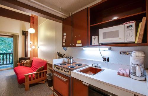 Glacier Apartment | Snowline Lodge Condo #56 - Fireplace - Loft