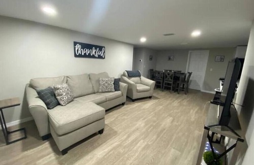 Pine Ridge House | “Snuggle in with your furry friend—our cozy space is now pet-friendly.”