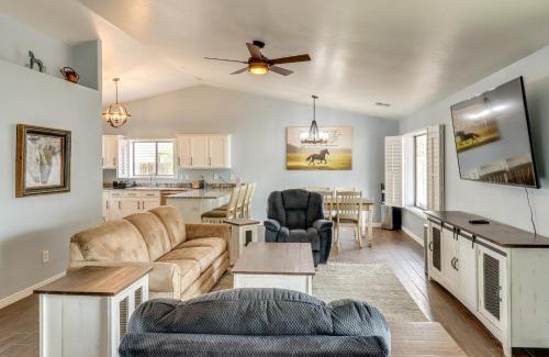 Show Low House | Soak Under Snowy Skies Show Low Home 3 Mi to Lake