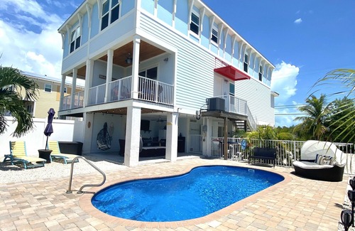 Marathon Villa | Sombrero Beach Villa with Private Pool and Dock