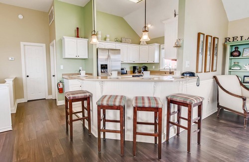 Wind Over Waves House | Soundside Home w/Private Pool, Hot Tub, Game Room, Cabana, Community Boat Ramp