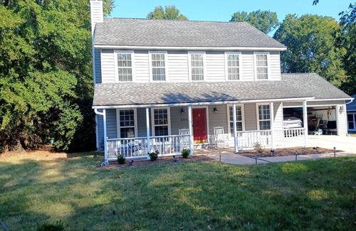 Wessex Square House | South Charlotte 3BR w/Pool, Hot Tub & Fenced Backyard - Near Ballantyne