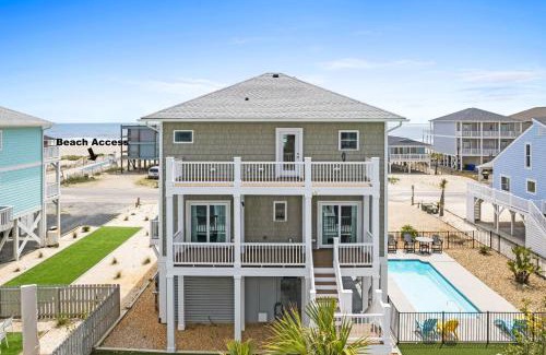 Ocean Isle Beach House | Spacious 4 Bedroom Cuckoos Nest in Ocean Isle Beach, NC Pool and Elevator