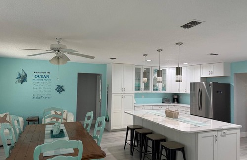 Spring Hill House | Spacious 4BR Waterfront Home w/Heated Pool, Dock & Gulf Access, Sleeps 14+