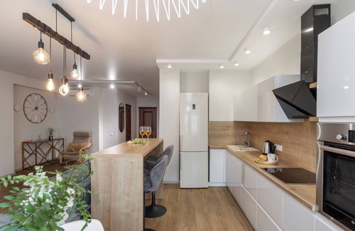 Pervomaysky District Apartment | Spacious apartment near DanaMall