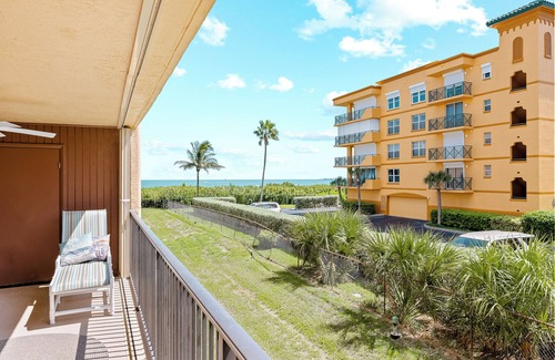 Port Canaveral Condo | Spacious & Beachy Monthly Rental - On Beach w/Pool!