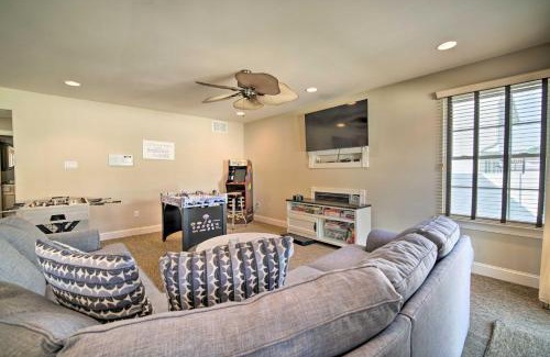 Southend House | Spacious Brigantine Home about 1 Block to Beach!