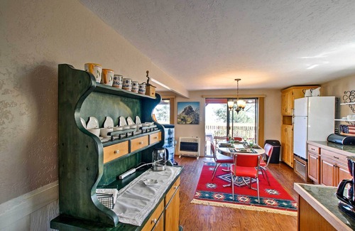 Prescott House | Spacious Cabin w/Deck, Mountain Views, Fire Pit!