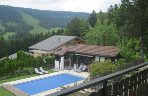 Les Paccots Ski Chalet | Spacious chalet with terrace