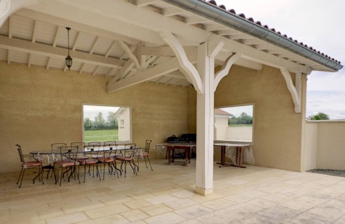 Chalain-le-Comtal Cottage | Spacious cottages with pool in the countryside, up to 17 guests