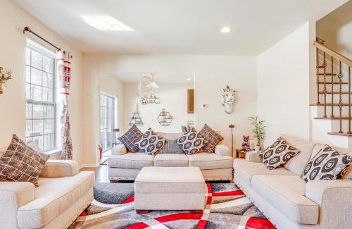 Ewing House | Spacious Ewing Township Home Home Gym and Deck!
