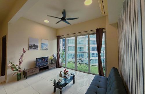 Chow Kit Apartment | Spacious Family 2BR Balcony Comfy Regalia Suites