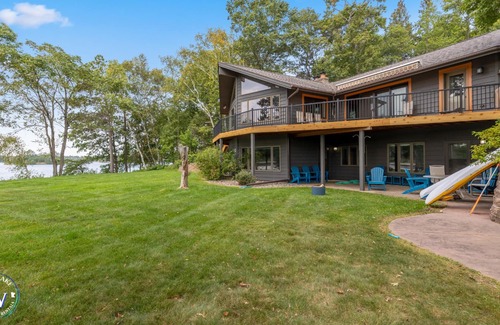 Pequot Lakes Cabin | Spacious Family Cabin with Private Swimming Area