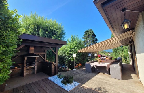Menthon-Saint-Bernard House | Spacious Lake Annecy Villa - Delightful in Summer or Winter