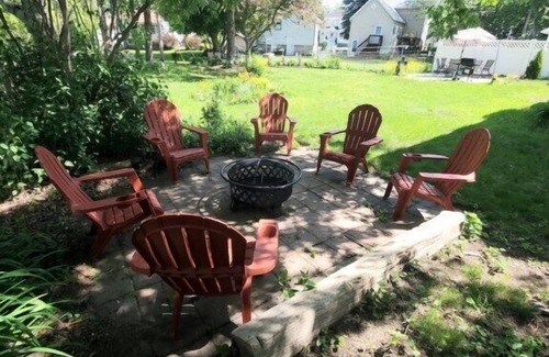 Alpena House | Spacious|Full Kitchen|Firepit|Office