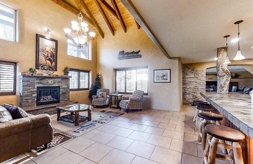 Leeds House | Spacious home with pool, hot tub, & firepit - close to Zion National Park