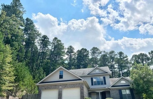 River Mountain House | Spacious Home with Peaceful Wooded Backyard
