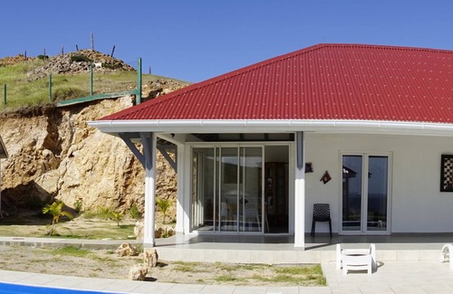Terre-de-Haut Villa | Spacious Luxury villa sea view with large pool and jacuzzi