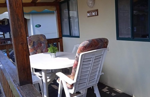 Viareggio Ski Chalet | Spacious mobile home, with veranda, on the family camping Paradiso