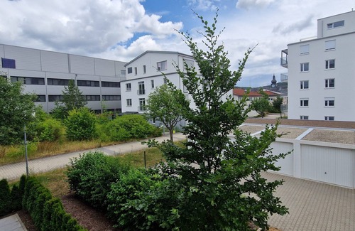 Bad Kissingen Apartment | Spacious modern apartment, large balcony, W-Lan, underground parking, quiet suburban location