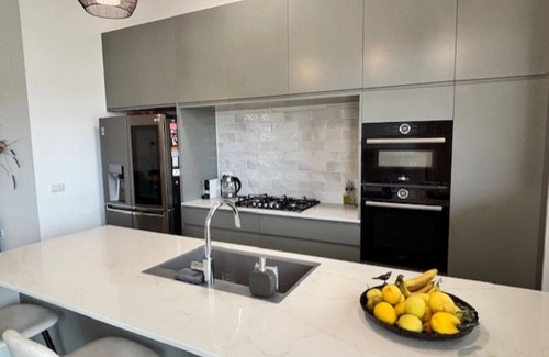 Caesarea Apartment | Spacious Modern Upscale 4-Bedroom Garden Apartment next to Caesarea