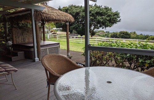 Kalaoa Cottage | Spacious Ranch Cottage with private hot tub and VIEW!