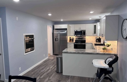 Sioux Falls House | Spacious Retreat with a Hot Tub and Theater Room