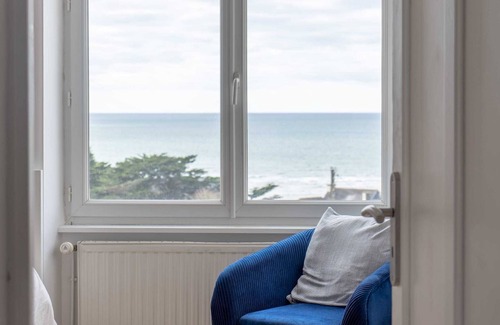 Saint-Nic House | Spacious villa with sea view, 200 m from the beach.