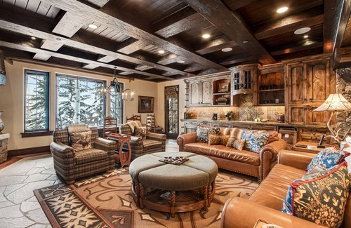 Beaver Creek House | Spectacular ski-in/ski-out chateau with hot tub, gym, movie room, & in-home spa