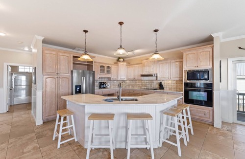 Port St. Joe House | Spend Fall by the Gulf! Gulf Front! Private Pool! Hot Tub! Dog-Friendly!