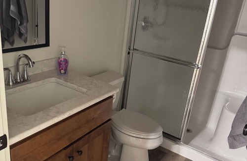 Spirit Lake Cottage | Spirit Lake Retreat - New 2-bedroom lakefront guest cottage in Orleans