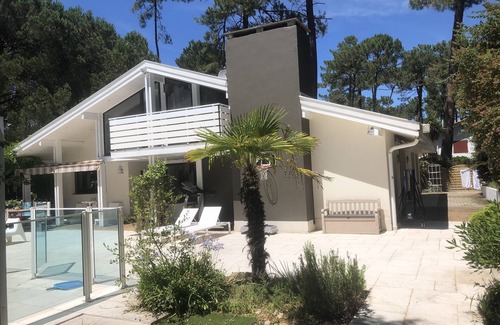 Soorts-Hossegor Villa | Splendid Villa "La Californienne" in Hossegor, heated swimming pool