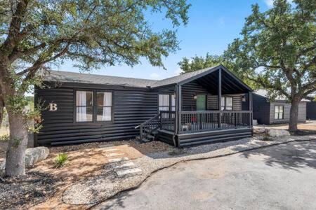 Canyon Lake House | Starlight Horizon Cabins A & B - Side-by-Side Group Retreat - Pet-Friendly Texas Hill Country Cabins Near Canyon Lake - Pool, Stargazing, Sleeps 16
