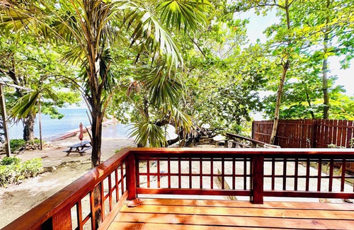 Antoneys Cay Apartment | Stay & Dive! Ocean front, Cozy Casita steps to the waters edge!