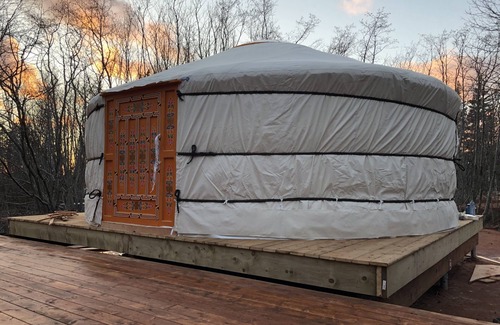 Lakeside House | Stay in an Authentic Mongolian Yurt with Private Hot Tub