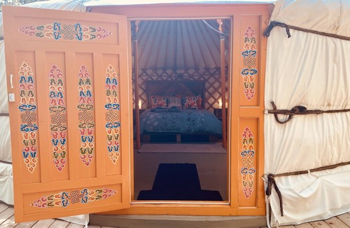 Lakeside House | Stay in an Authentic Mongolian Yurt with Private Hot Tub