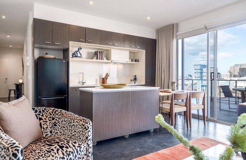 Collingwood Apartment | StayCentral - The Marque @ Collingwood - Stanley Street, Collingwood - 2 bedrooms, 2 Beds, 1 Bathroom and 2 Secure Car Park