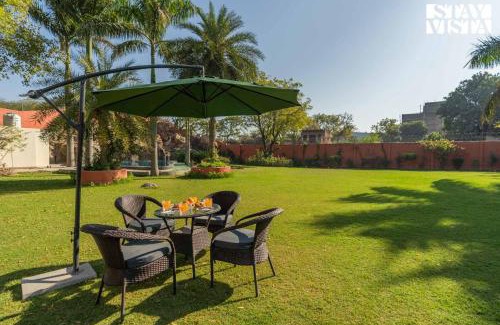 Faridabad Villa | StayVista at Palash Van Luxury 3BR Private Pool Villa in New Delhi with Bonfire, Wi-Fi