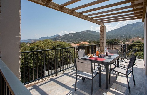 Marine de Saint Ambroggio Apartment | Stella di Luce - Appt climatisé vue mer