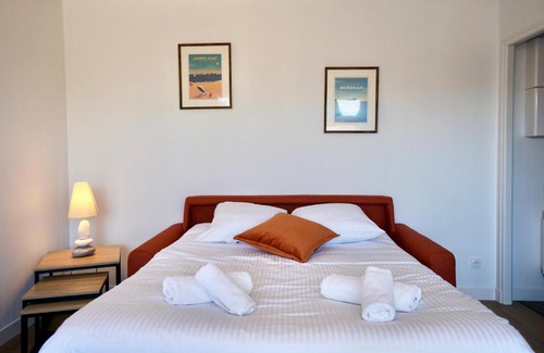 Larmor-Plage Apartment | Stella Maris *50m de la mer*parking privé*terrasse