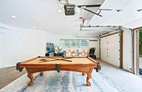 Palm Beach Shores House | Steps 2 Beach Poolspa Game Room Pool Table