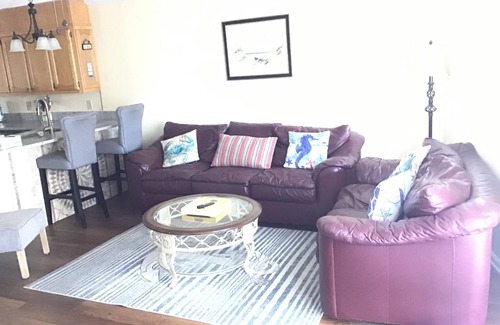 Crescent Beach House | Steps away from beach. Great for families. Townhouse with 3 bedrooms & 3 baths.