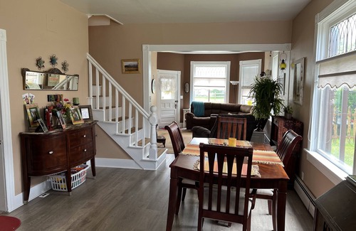 Walden House | Steps from restaurants and the historic Stockman’s Bar and Grill.