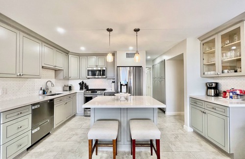 Red Hook Condo | STEPS TO SAND! Sapphire Beach bliss: Renovated 2 bed 2.5 bath at Crystal Cove